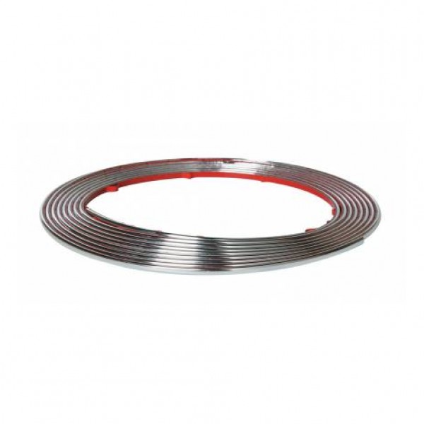 Cinta cromada "race sport" 3,5m x 4mm