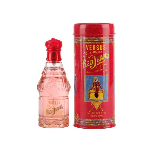 Versace red jeans eau de toilette 75ml vaporizador