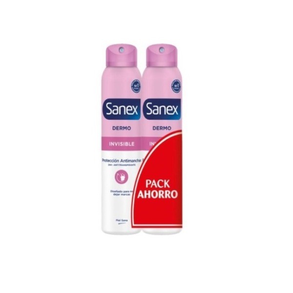 Sanex Desodorante Invisible Spray 2 x 200ml - Oferta Especial en Maximercado.es