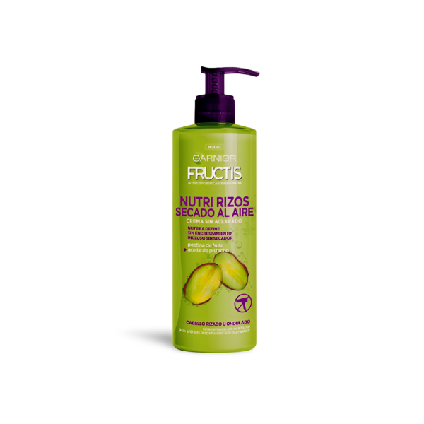Fructis crema Sin Aclarado Nutri Rizos 400ml