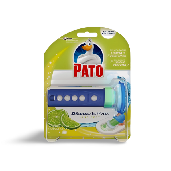 Pato WC dispensador  + 6 discos Lima