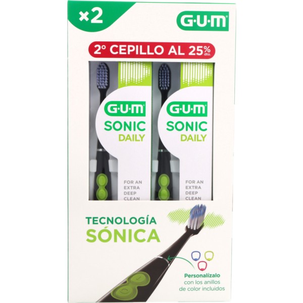 Gum Sonic Daily Negro Pack Promo